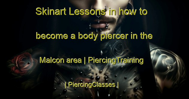 Skinart Lessons in how to become a body piercer in the Malcon area | PiercingTraining | PiercingClasses | SkinartTraining-United States